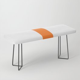 Number 1 (Orange & White) Bench