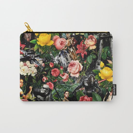 1977-2016 Starwars and Floral Pattern Carry-All Pouch