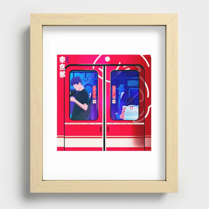 Toyko Recessed Framed Print