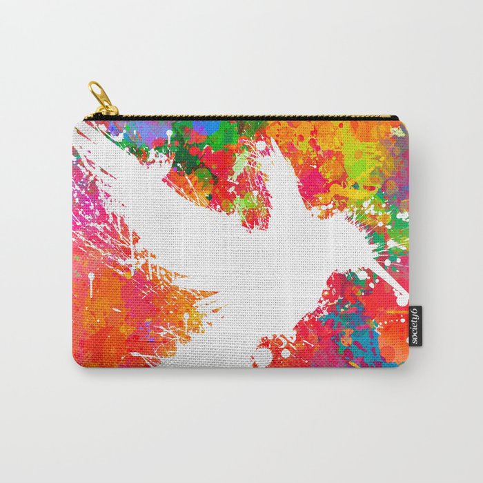 Hummingsplat - Colorless Carry-All Pouch