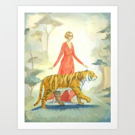 The Tiger's Bride Art Print