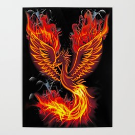 "PHOENIX BIRD" Poster