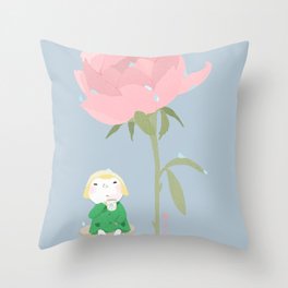 Have a cup of tea Throw Pillow