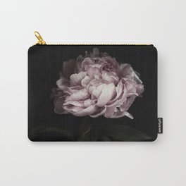 Peony Carry-All Pouch | Wallart, Fineart, Inspirational, Nature, Moody, Botanical, Peony, Print, Photo, Contemporary 