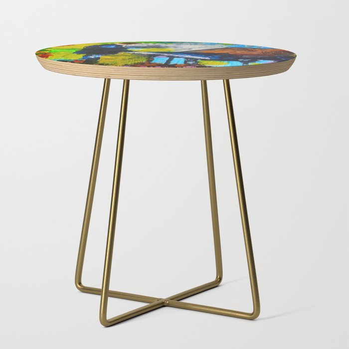 Abstract piano player Side Table