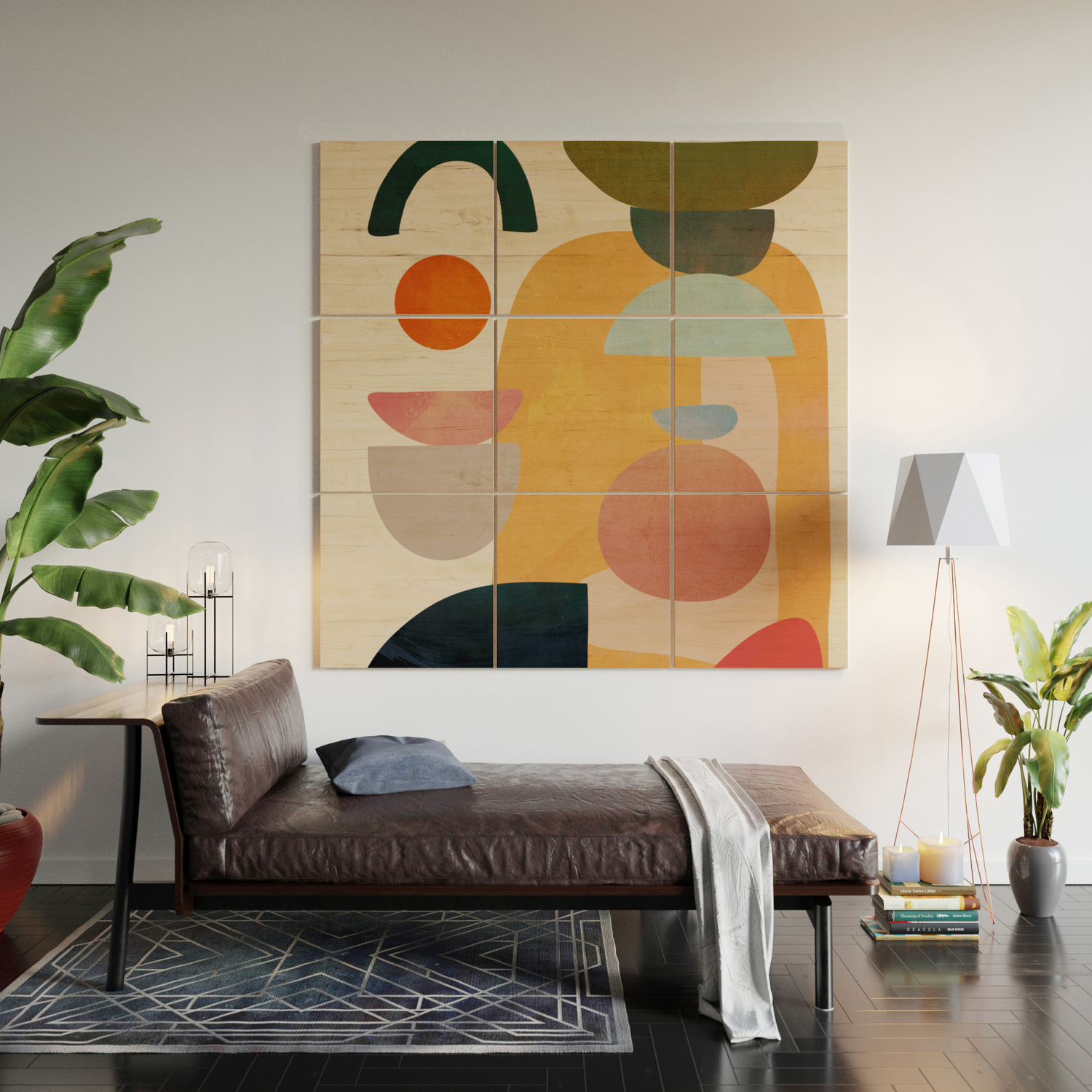 Modern Abstract Art 70 Wood Wall Art By Cityart7 Society6
