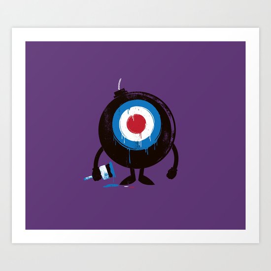 shoot me! Art Print