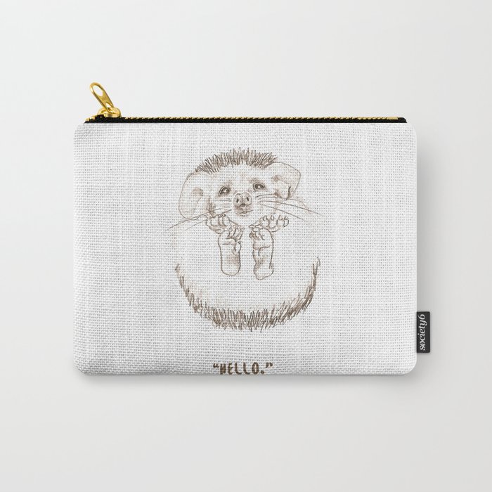Hedgehog Carry-All Pouch