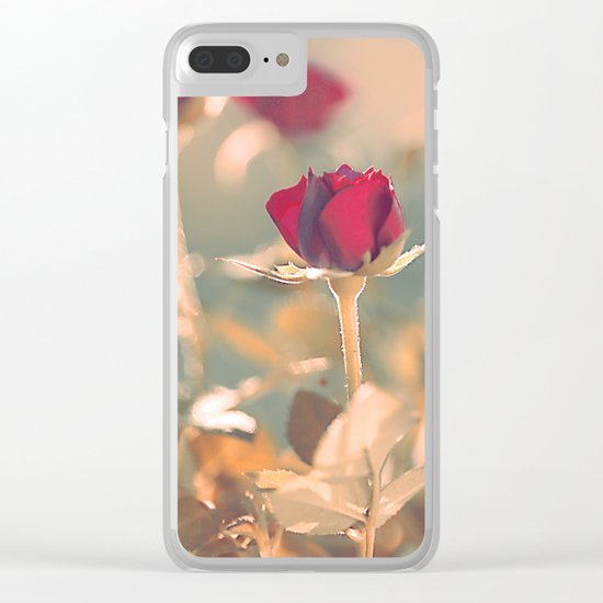 Romantic rose(4) Clear iPhone Case