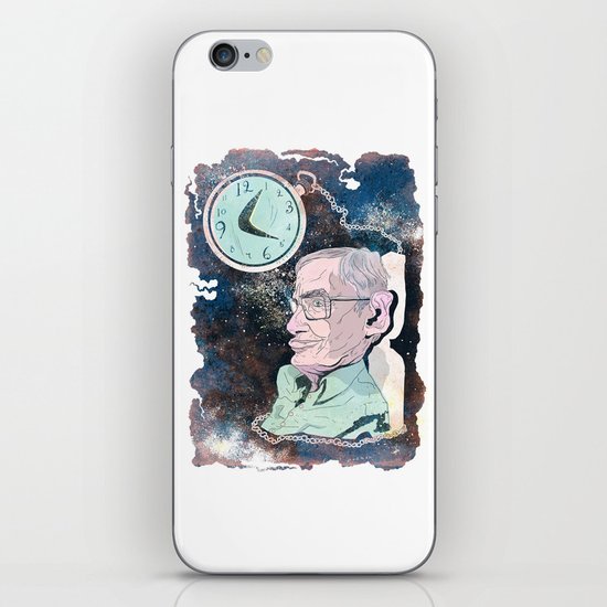 Stephen Hawking iPhone & iPod Skin