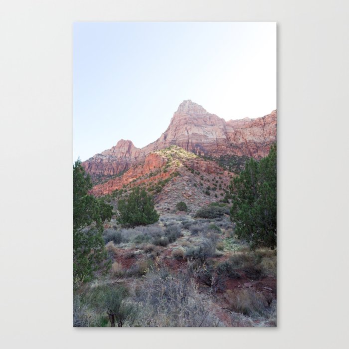 The Watchman - Zion National Park Canvas Print