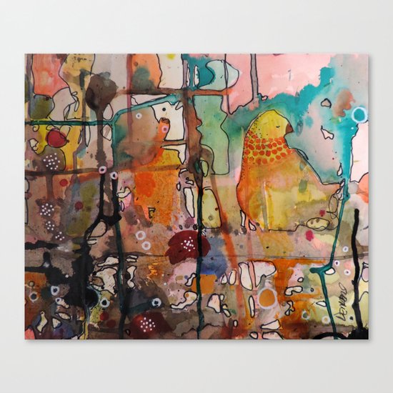 plaisirs spontanés Canvas Print