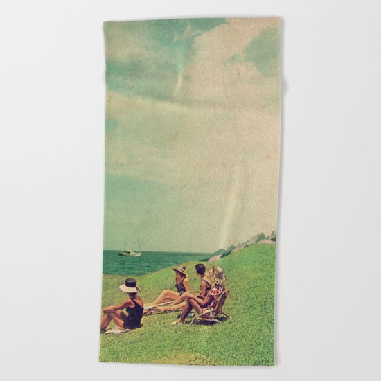 The Sun Forgot Us Beach Towel