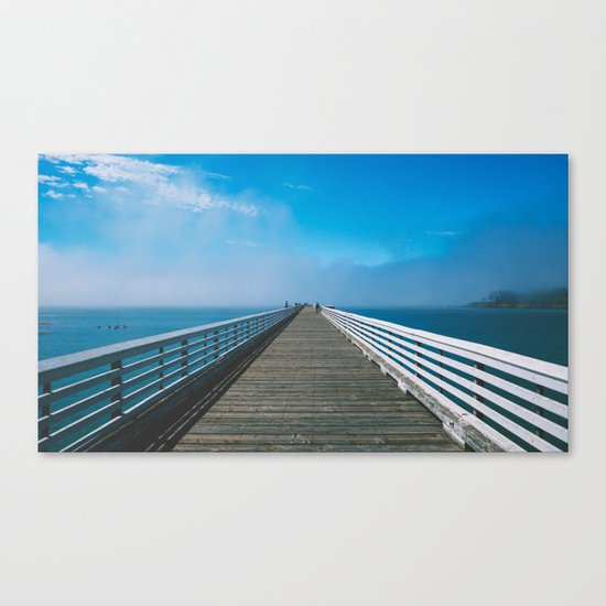 Boardwalking Canvas Print