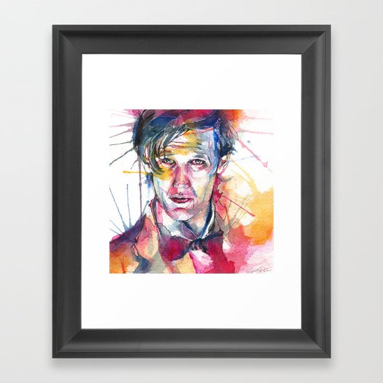 Eleven Framed Art Print