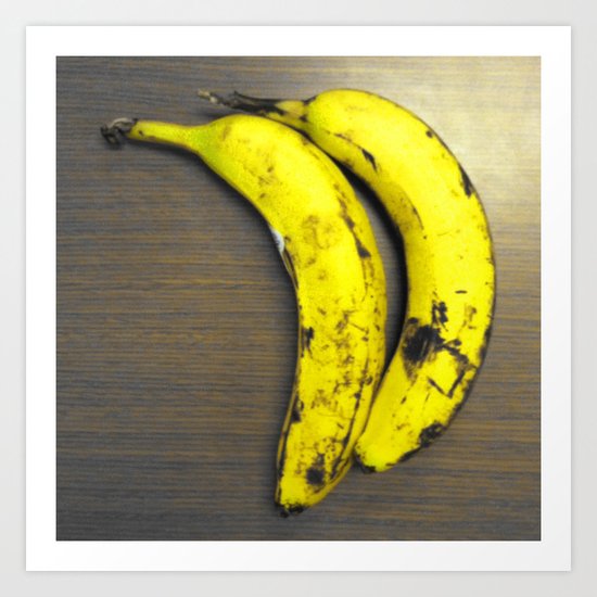 Bananas! Art Print