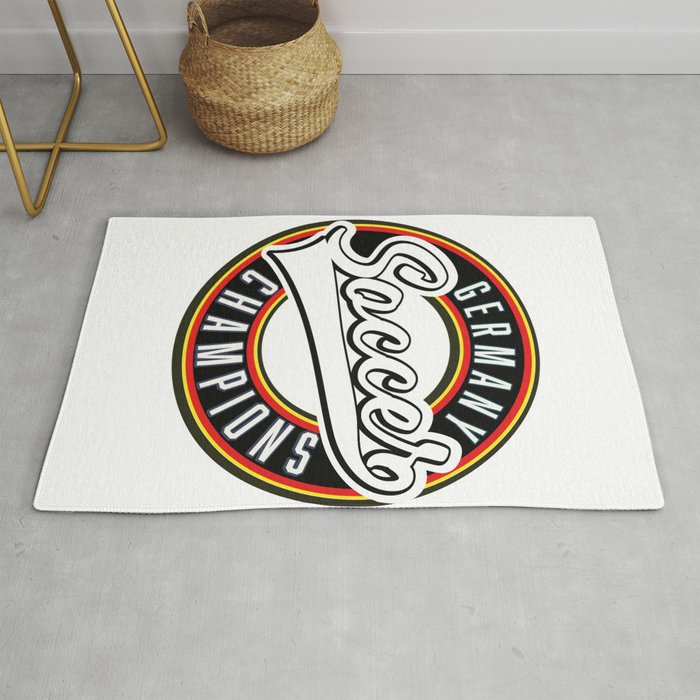 Germany soccer champions Rug