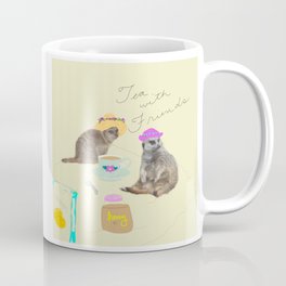 Tea with Friends: Meercats Coffee Mug