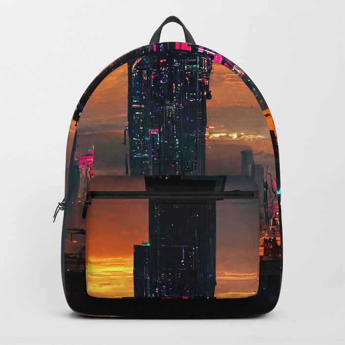 Postcards from the Future - Nameless Metropolis Backpack