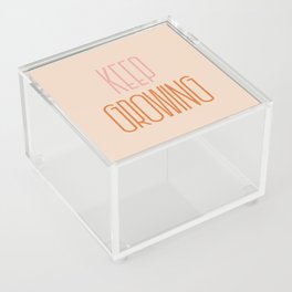 Keep Growing Acrylic Box