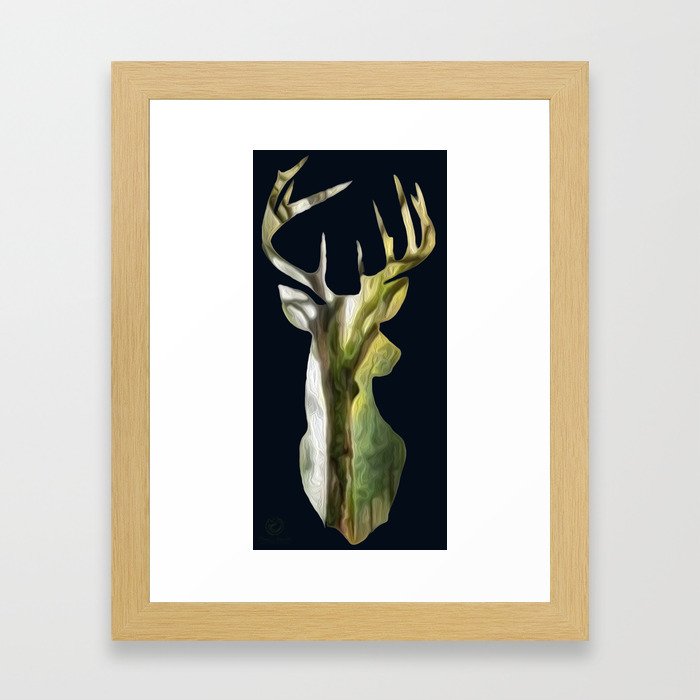 Forest spirit Framed Art Print