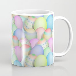 Pastel Colored Easter Eggs Coffee Mug