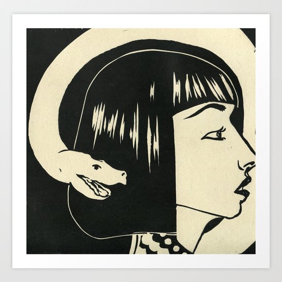 Animal Spirits-Snake Art Print