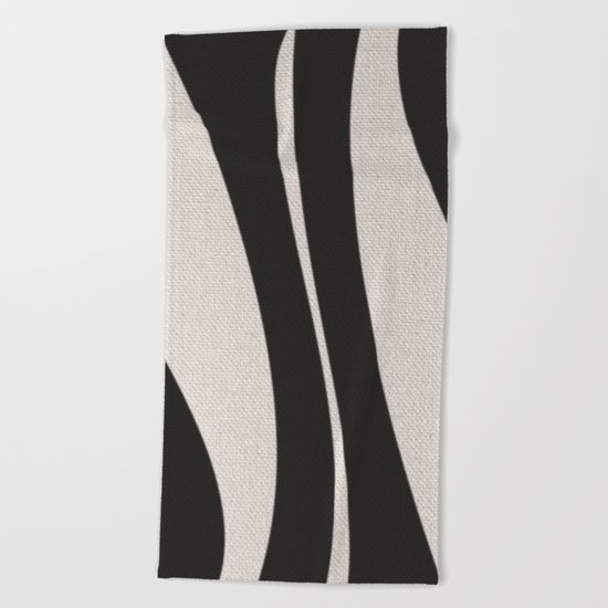 Insinuating Curves Beach Towel