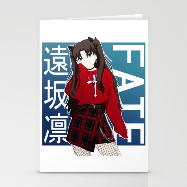 Fate Stay Night Stationery Cards