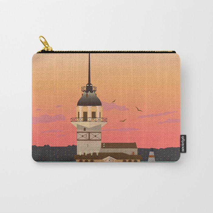 Istanbul Illustration Carry-All Pouch
