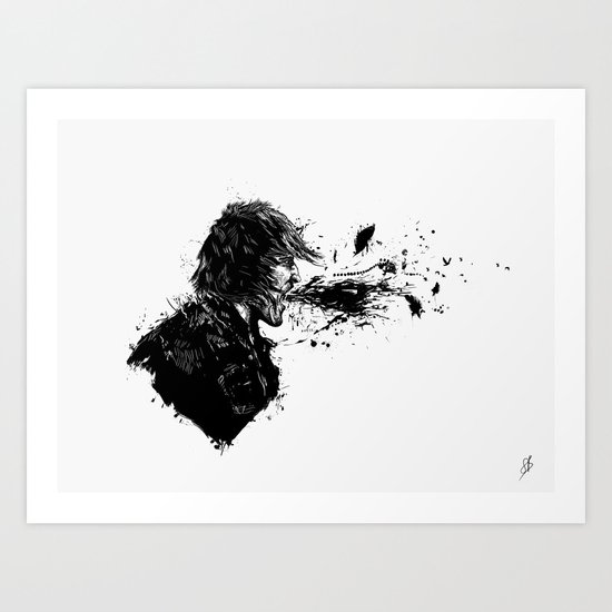 scream II Art Print