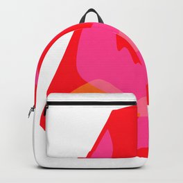 Bird Backpack | Pattern, Street Art, Abstract, Bird, Pink, Pop Art, Graphic, Visual, Nature, Moutain 