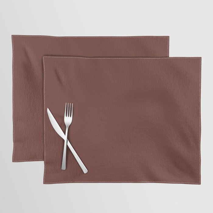 Root Beer Brown Placemat