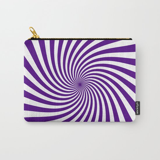 Swirl (Indigo/White) Carry-All Pouch