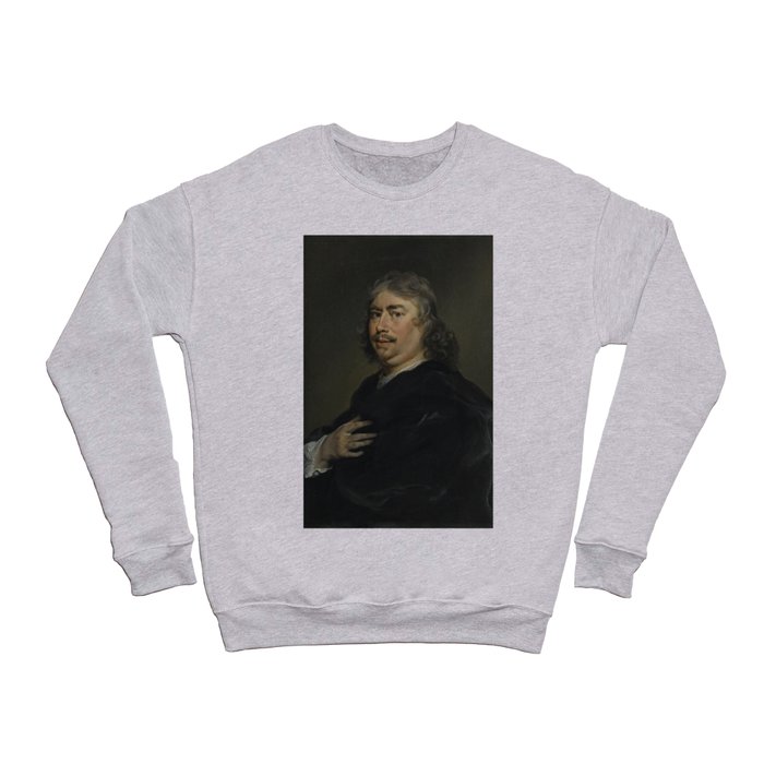 Vintage artist self portrait Crewneck Sweatshirt