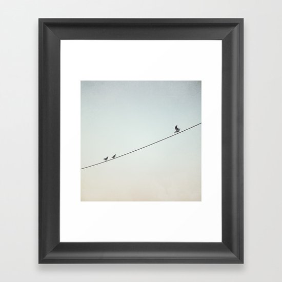 The pursuit of happiness Framed Art Print