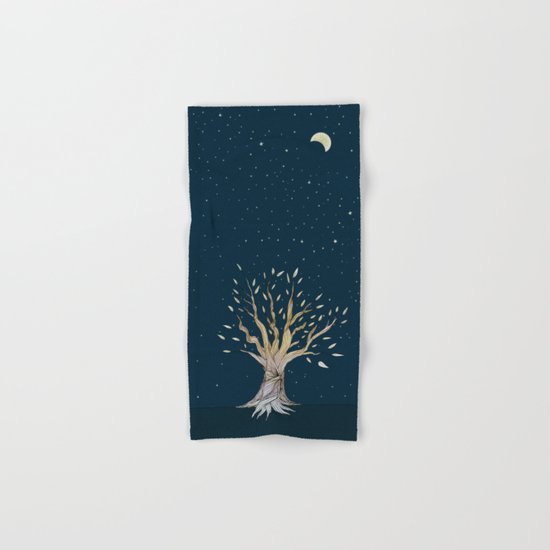 Moonlit Tree Hand & Bath Towel