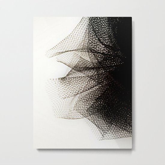 Tulle Metal Print