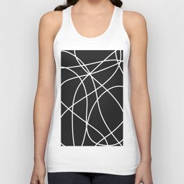 Abstract strokes Unisex Tank Top