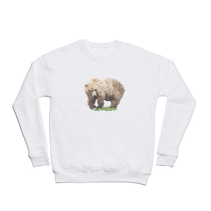 Penrose Tiling Bear Crewneck Sweatshirt