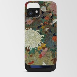 flower【Japanese painting】 iPhone Card Case