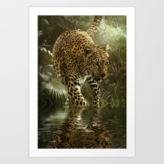 Jaguar Art Print