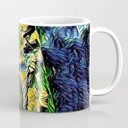 Fawn and white Welsh Corgi puppy - Stary-Night Mug