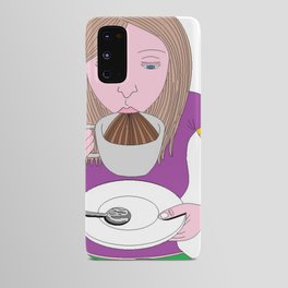 Coffee sipper Android Case