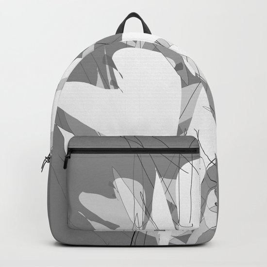 White Flowers #society6 #decor #buyart Backpack