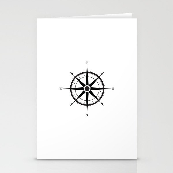 Compass Stationery Cards