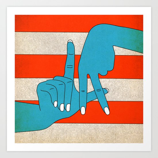 L.A. Art Print