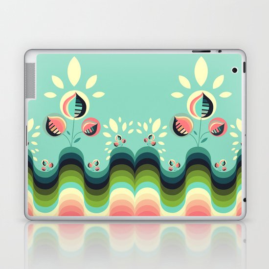 Happy Garden Laptop & iPad Skin