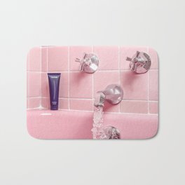 Pink Bath Tub Bath Mat | Pinktub, Pinkaesthetic, Pinkbathroom, Bath, Girly, Pink, Tumblr, Pinkbathtub, Shampoo, Photo 