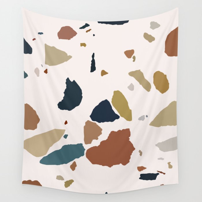 Big Terrazzo Pattern Wall Tapestry